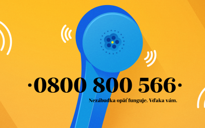Emotional support hotline Nezábudka operating again after 13 years of silence