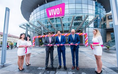 Tam, kde Polus City Center končí, se nachází VIVO! začíná – rebranding značky lásky